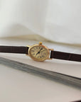 Lucca Leather Watch with Timeless Appeal