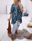 Loose Fashion Printed Top