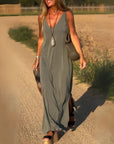 Blush Bloom A-Line Midi Dress