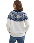Sweater with Icelandic pattern