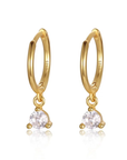 Odette Stud and Drop Earrings Set