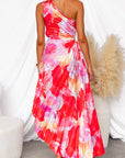 Lightweight Pleated Midi Dress For Summer