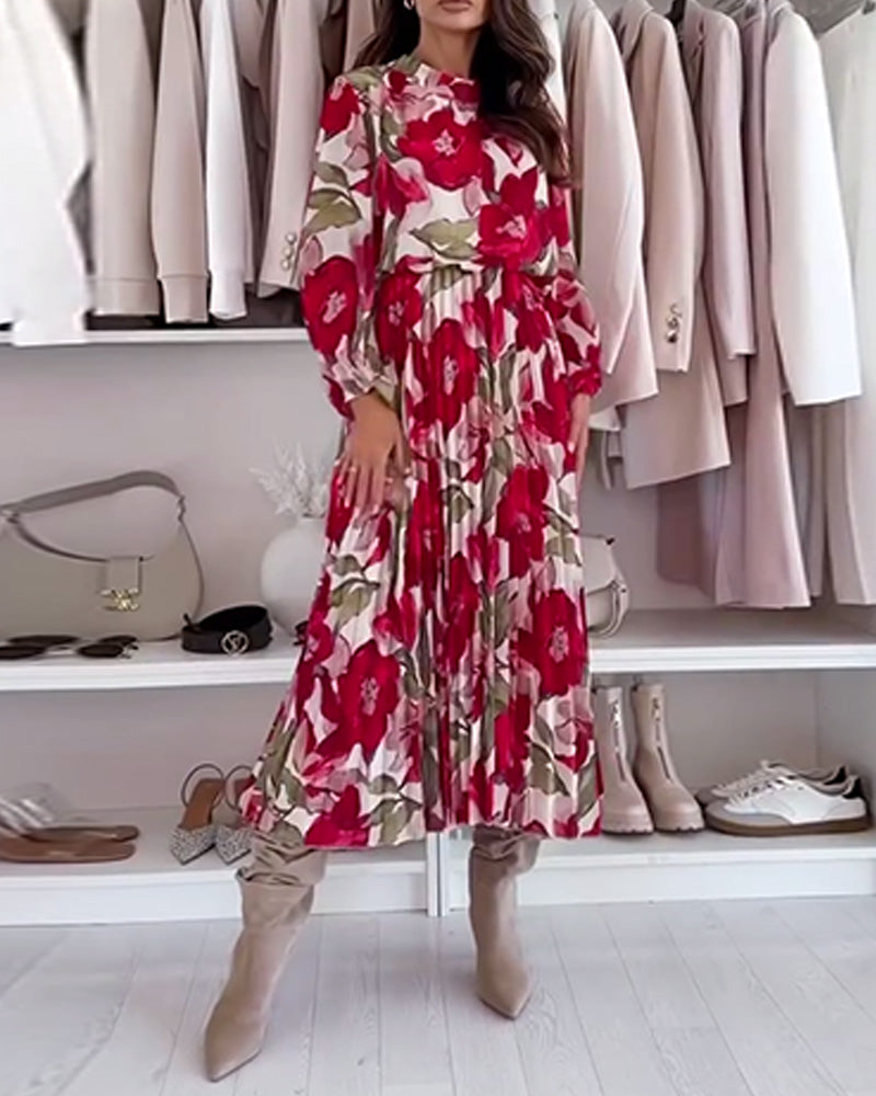 Street Fashion Printed Dress