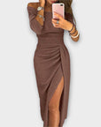 Elegant Strapless Dress – Timeless Silhouette for Summer Weddings or Chic Evening Occasions
