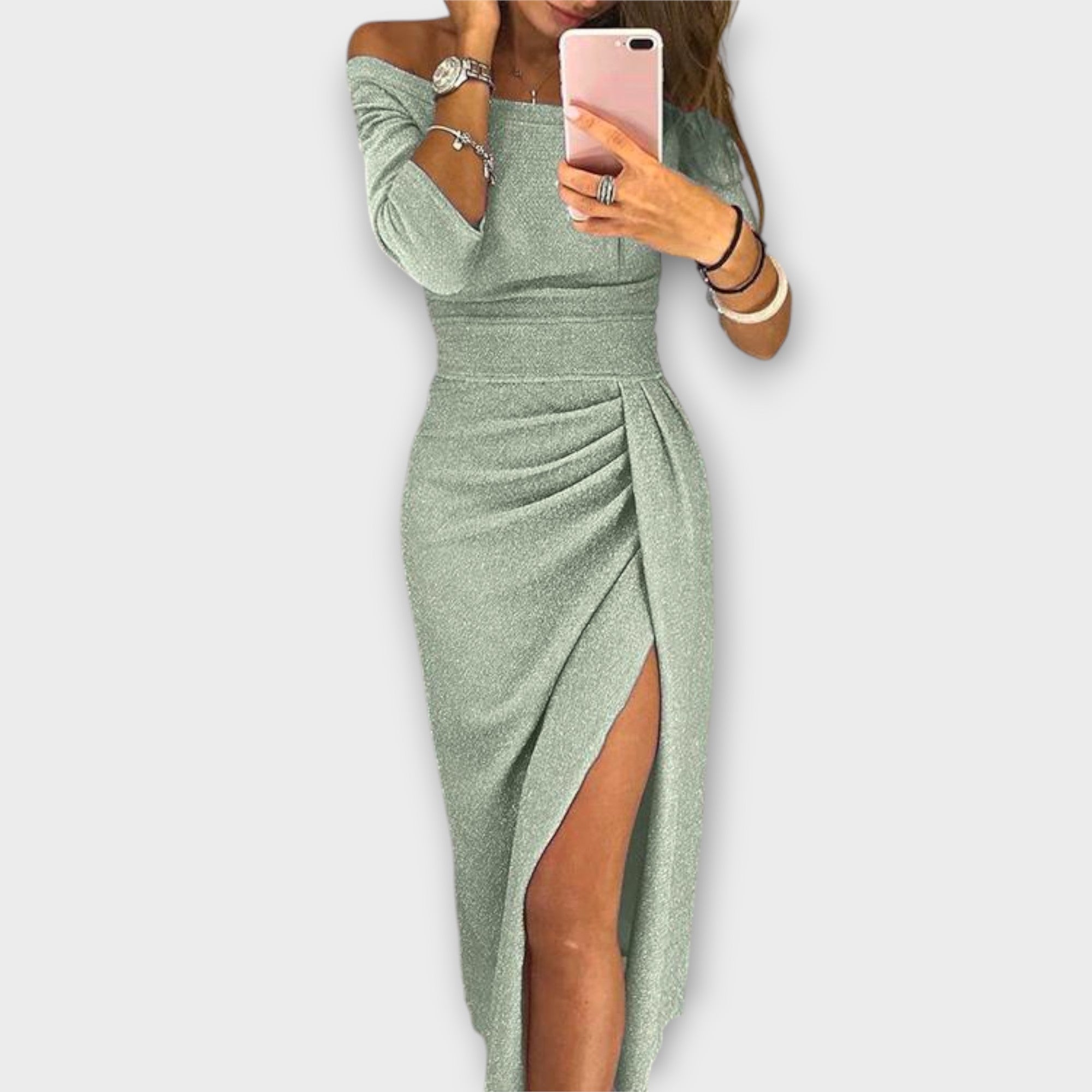 Elegant Strapless Dress – Timeless Silhouette for Summer Weddings or Chic Evening Occasions