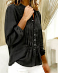 Commute-Casual Gathered Blouse