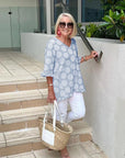 Stylish V-Neck Blouse for Women