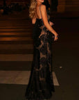 Maxi Dress With Floral Pattern