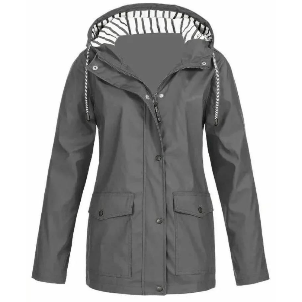 Stylish Women's Waterproof Raincoat