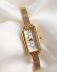 Arezzo Watch with Clean Lines and Subtle Shine