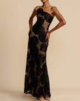 Maxi Dress With Floral Pattern