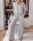 Soft V-Neck Lounge 2 Peice Set