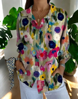 Flowy Blouse in Vintage Style