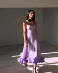 Flowy A-Line Dress With Graceful Fit