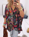 Loose Fashion Printed Top