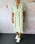 Women’s Elegant Lapel Dress