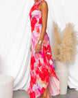 Lightweight Pleated Midi Dress For Summer