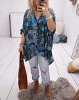Loose Fashion Printed Top