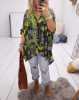 Loose Fashion Printed Top