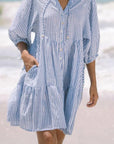Elegant Wanderlight Dress – Flowing Silhouette for Sunset Dinners and Coastal Getaway Styling