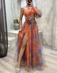 Glamorous Long Dress With Slit