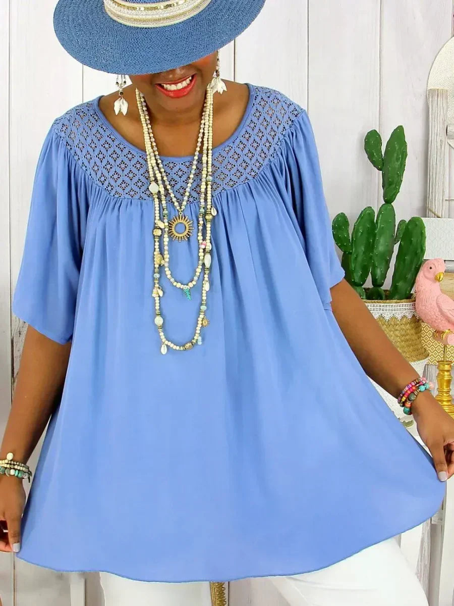 Summer Cloth With Short Sleeve Dress