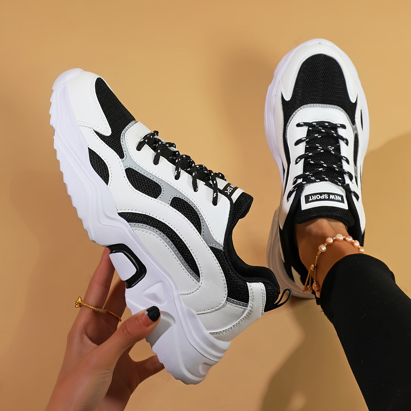 Thalia – Trendy Platform Chunky Sneakers