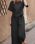 Casual Loose Suit Two Piece Set