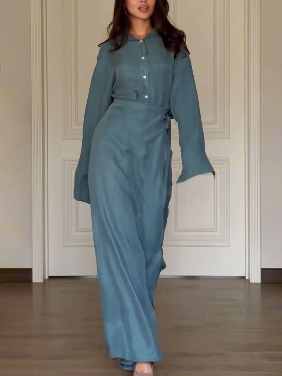 Stylish Shirt and Skirt Pants Co-ord Set