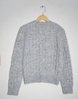 Knitted Cable Cardigan for Women's