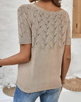 Chic Hollow Out Knitted Top