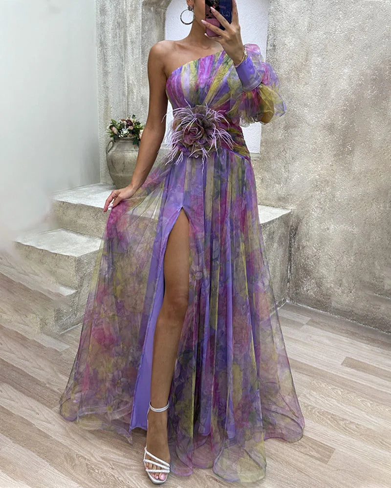 Glamorous Long Dress With Slit