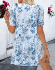 Elegant Floral Overlay Top
