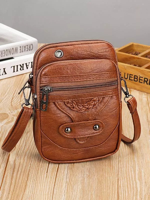 Minimalist Shoulder Bag with Soft Structure