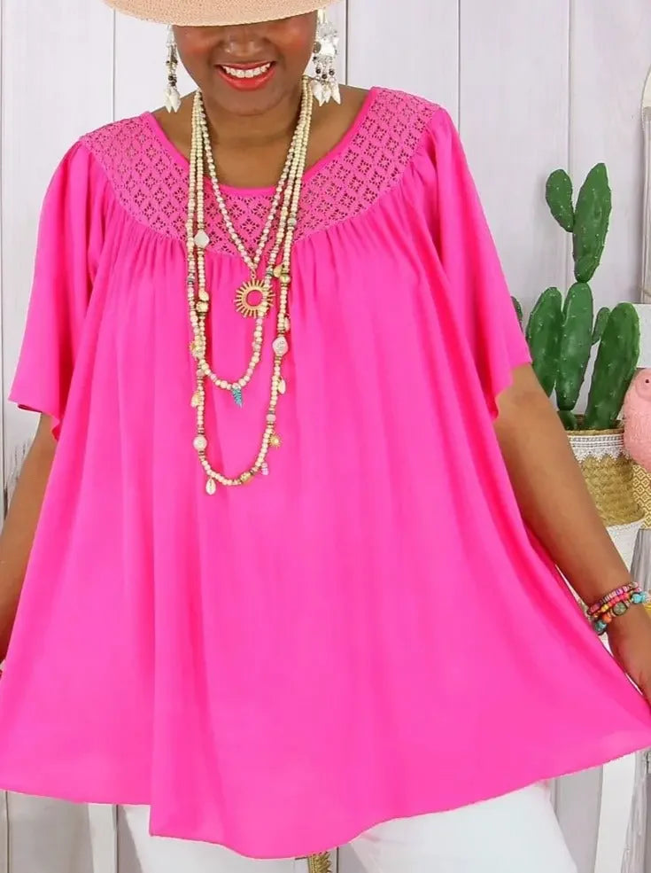 Summer Cloth With Short Sleeve Dress