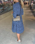Modern Loud Print Casual Dress