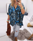 Loose Fashion Printed Top