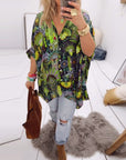Loose Fashion Printed Top