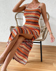 Sleek Ribbed Bodycon Knit Dress