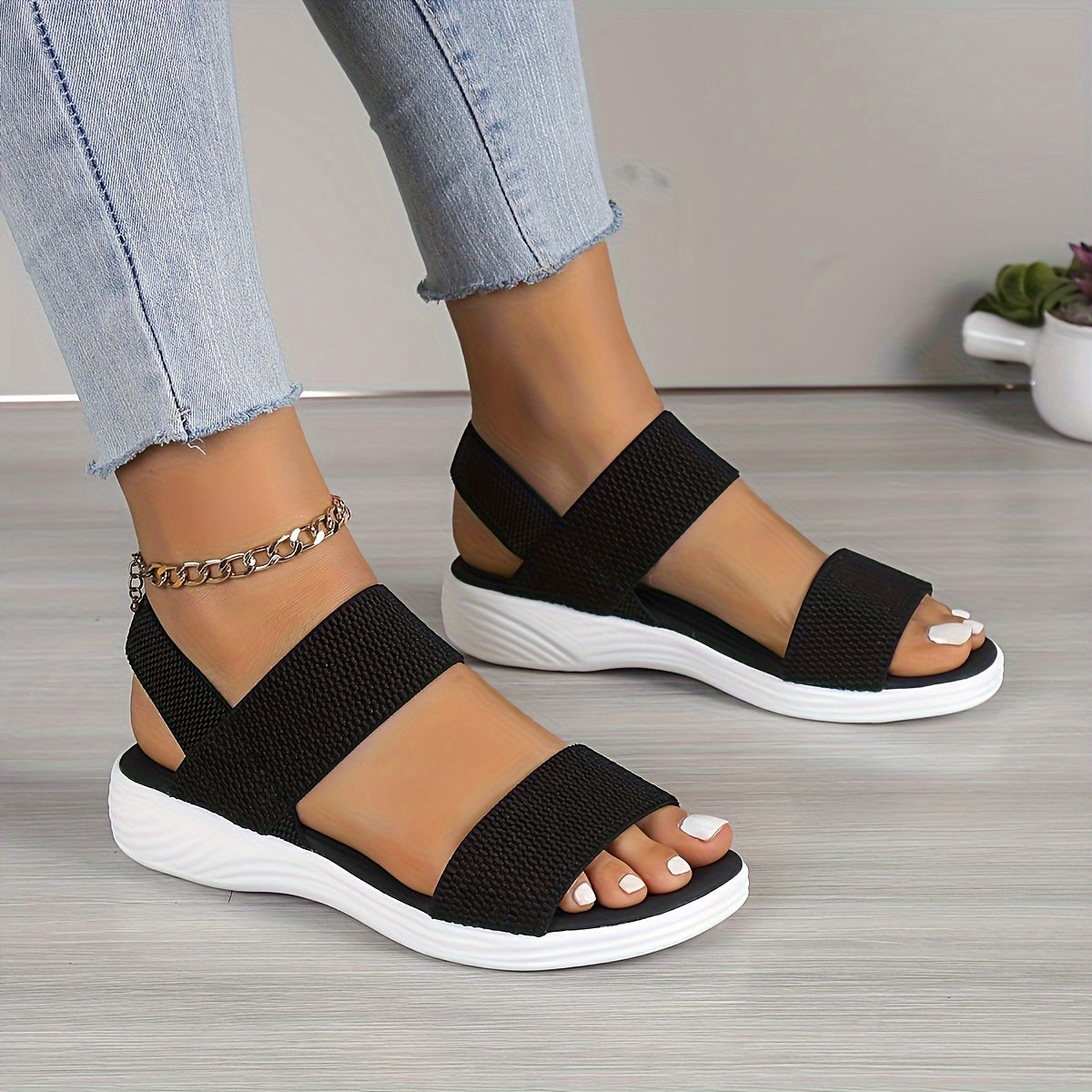 Breathable Stretch Sandals for Daily Wear