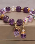 Polished Natural Crystal Bracelet