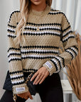 Essential Striped Sweater with Classic Fit