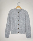 Knitted Cable Cardigan for Women's