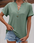 Elegant Short Sleeve Top