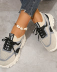 Amanda Stylish Mesh Sneakers with Flexible Fit