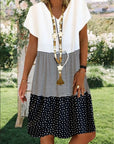 Stylish Floral Print Dress