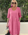 Pocket Beach Tunic Dress