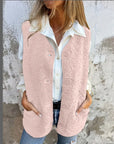 Women's Casual Sleeveless Vest Jacket