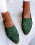 Handwoven Leather Sandals with Classic Charm