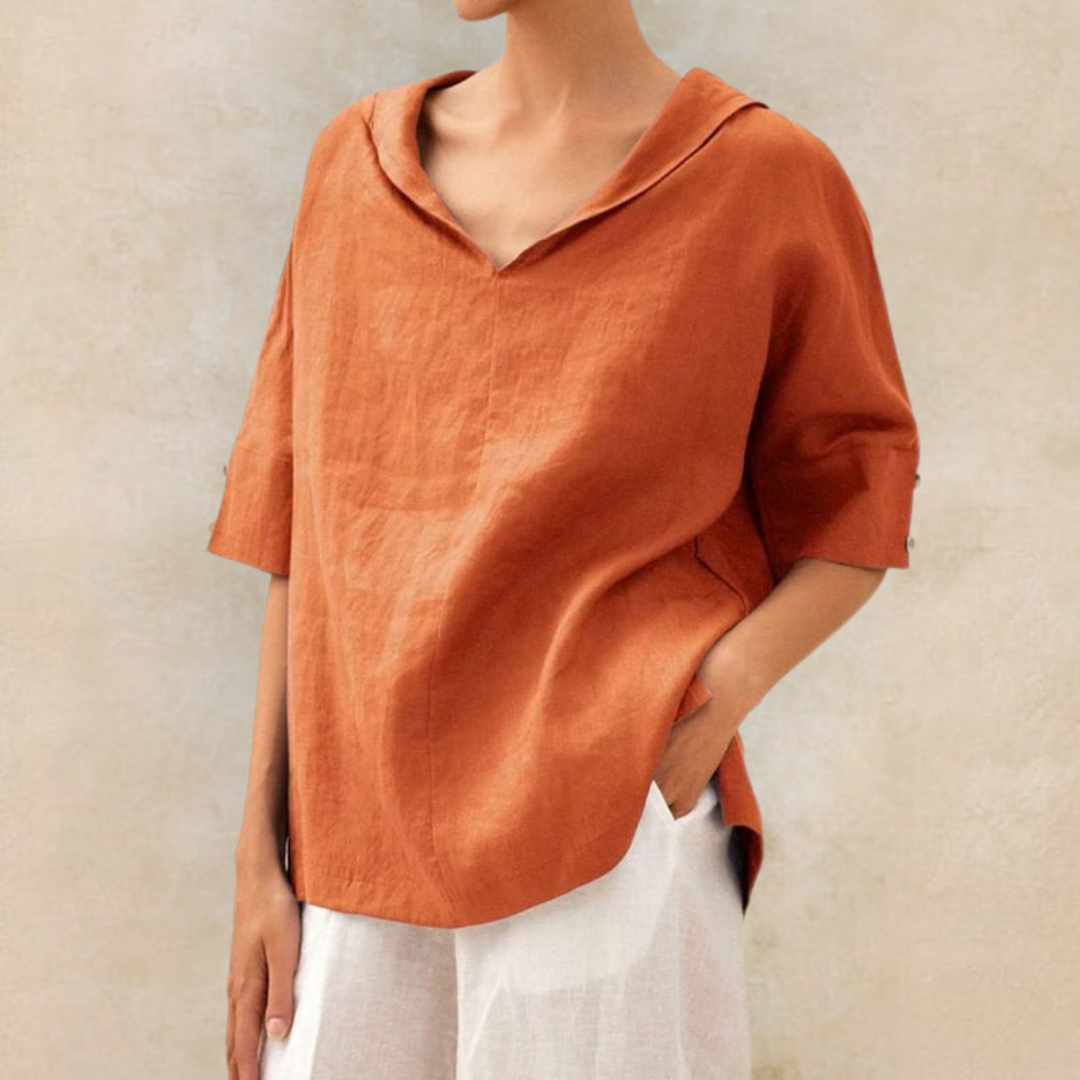 Casual Loose-Fit Blouse